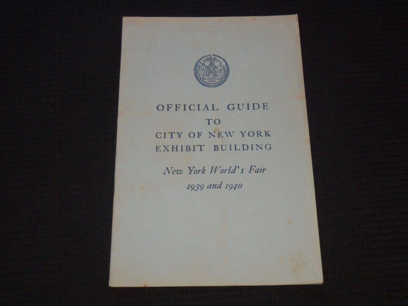 1939 WORLD'S FAIR NEW YORK EXHIBIT BUILDING OFFICIAL GUIDE - J 7359