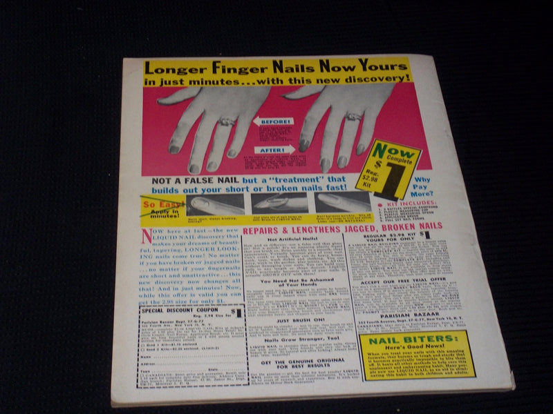 1956 JULY MOVIE LIFE MAGAZINE - NATALIE WOOD & TAB HUNTER FRONT COVER - E 3009
