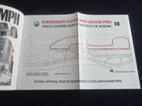 1987 JULY 3-5 BUDWEISER CLEVELAND GRAND PRIX RACING PROGRAM - SP 3804E