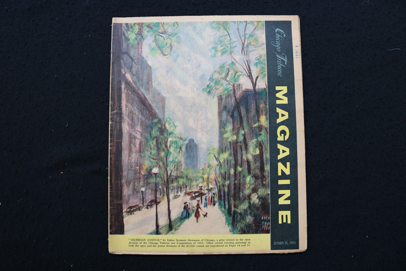1953 OCTOBER 25 CHICAGO SUNDAY TRIBUNE MAGAZINE - BRENDA STARR COMIC - E 26347
