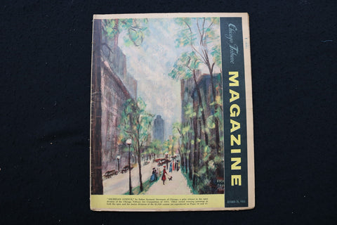 1953 OCTOBER 25 CHICAGO SUNDAY TRIBUNE MAGAZINE - BRENDA STARR COMIC - E 26347