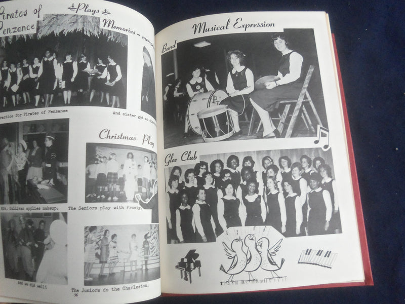 1964 REFLECTIONS SAINT JOSEPH ACADEMY YEARBOOK - MASSACHUSETTS - YB 2863