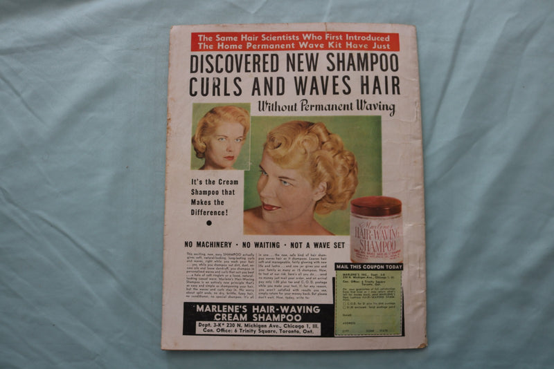 1951 AUGUST REAL ROMANCES MAGAZINE - OUR LOVE WENT TOO FAR COVER - E 26714