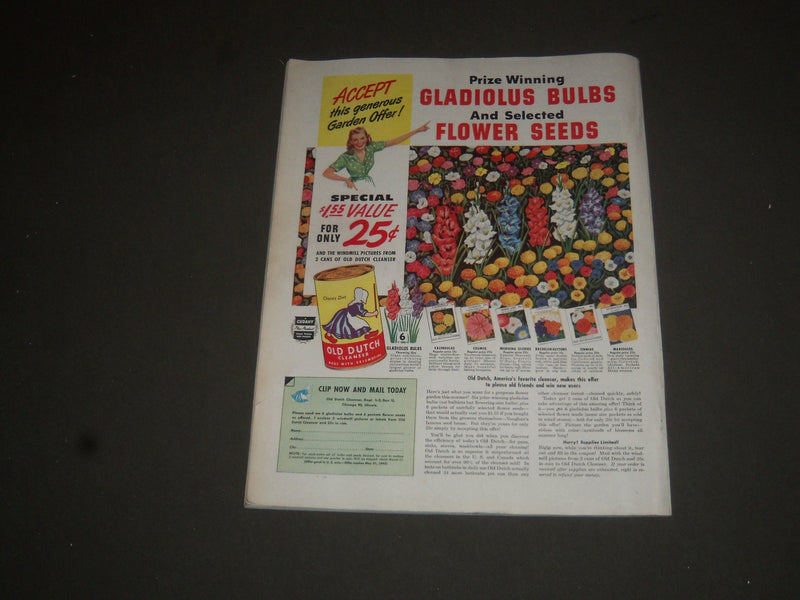1945 MARCH LADIES HOME JOURNAL MAGAZINE - NICE COVER, STORIES & ADS - SP 7030