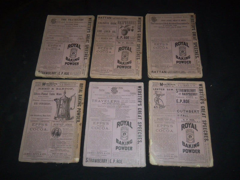 1879 SCRIBNER'S MAGAZINE - LOT OF 12 ISSUES - COMPLETE YEAR - WR 1342