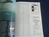 1985 SEP 7 COLLEGE FOOTBALL GAME PROGRAM -NAVY VS UNIV NORTH CAROLINA - ST 6044T