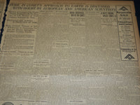 1910 MAY 16 THE BOSTON HERALD - PERIL IN COMET'S APPROACH TO EARTH - BH 359