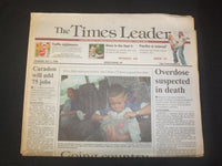 1998 JULY 2 WILKES-BARRE TIMES LEADER - RAYMOND MARTIN OVERDOSE DEATH - NP 7509