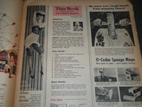 1956 SEPT 23 THIS WEEK MAGAZINE - DIMAGGIO - MICKEY MANTLE- SOPHIA LOREN- J 2755