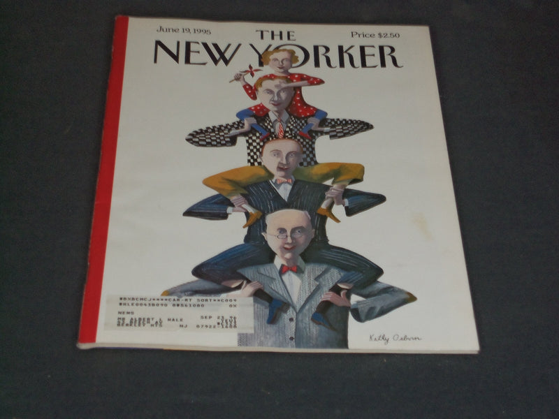 1995 JUNE 19 THE NEW YORKER MAGAZINE - ILLUSTRATED COVER - NY 1759