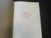 1965 GREAT PAINTERS AND GREAT PAINTINGS HARDCOVER BOOK - R 732Y