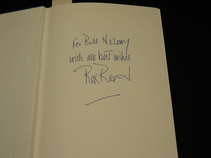 1971 BIG SCREEN LITTLE SCREEN HARDCOVER BOOK INSCRIBED BY REX REED - D 454