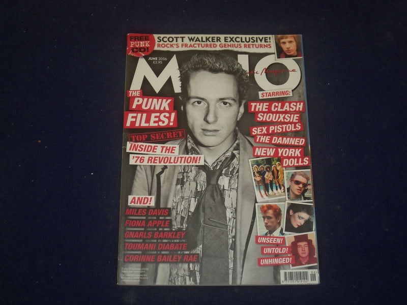 2006 JUNE MOJO MAGAZINE - ENGLAND - THE PUNK FILES - B 724