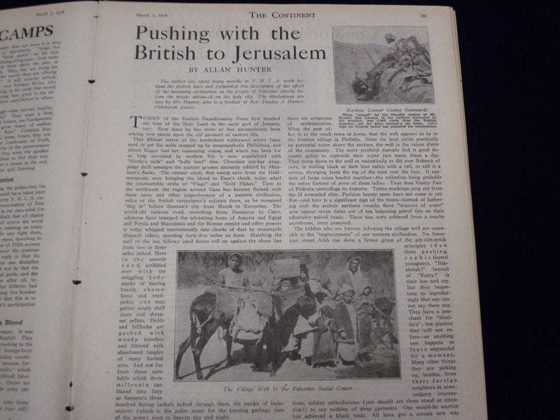 1916 JAN-JUN THE CONTINENT MAGAZINE BOUND VOLUME - GREAT ARTICLES - KD 1462