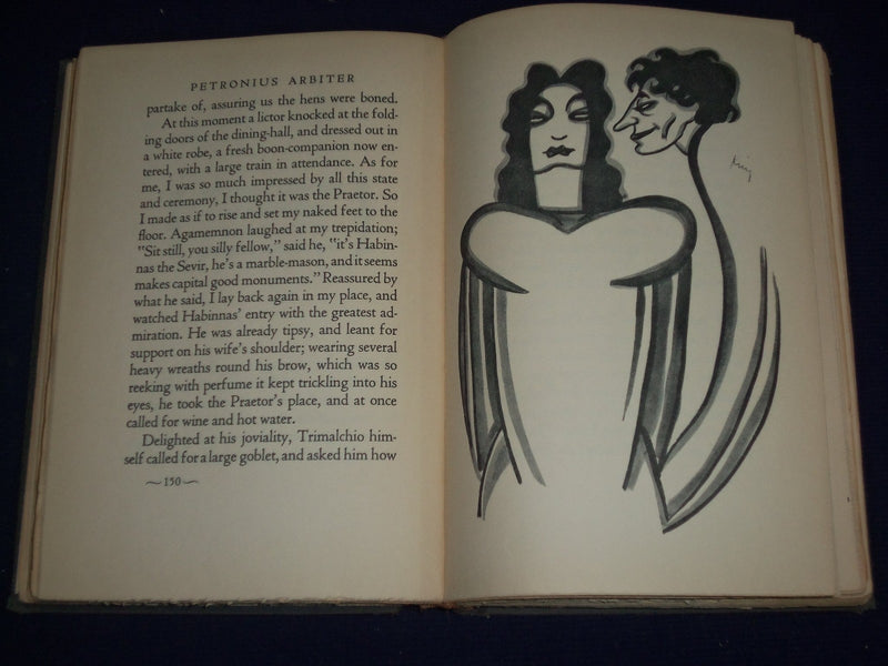 1932 THE SATYRICON OF PETRONIUS ARBITER BOOK #123/2500 - ILLUS. - KD 2371