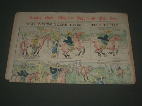 1905 SEPT 10 SUNDAY BOSTON GLOBE SUPPLEMENT PART 2 - COLOR COMICS - NP 2770