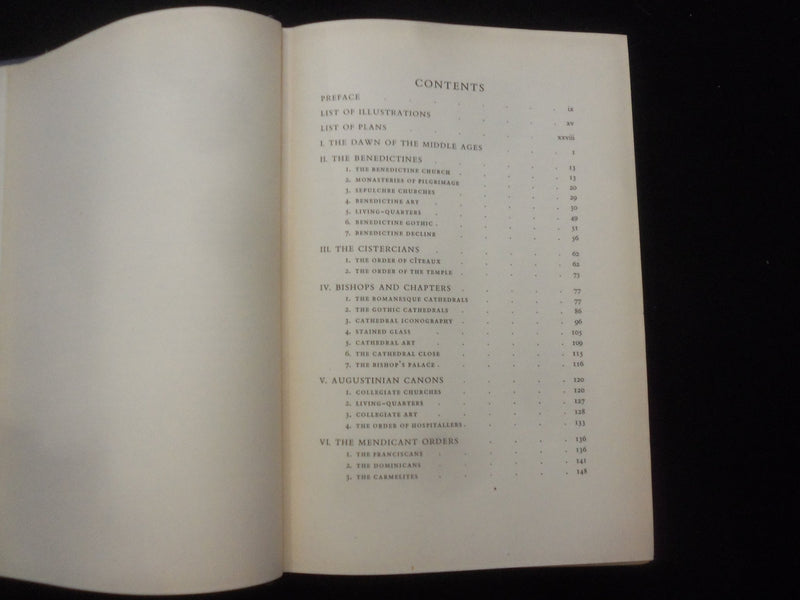 1948 ART IN MEDIAEVAL FRANCE 987-1498 HARDCOVER BOOK BY JOAN EVANS - KD 9280