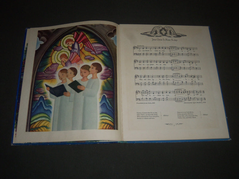 1941 THE NEW ILLUSTRATED BOOK OF FAVORITE HYMNS BOOK -NICE ILLUSTRATIONS- I 1191