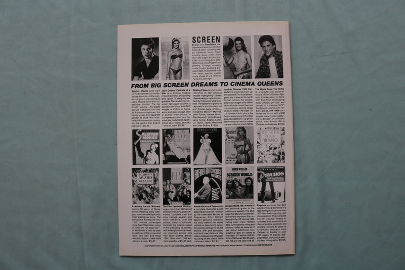 1989 JULY-SEPTEMBER PREVUE MAGAZINE - MICHAEL KEATON - BATMAN COVER - E 19777