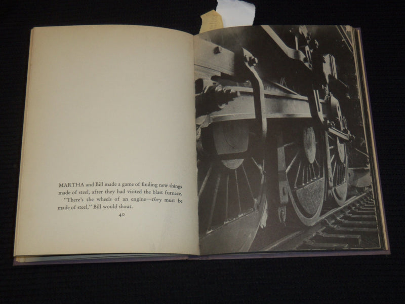 1935 THE STEEL BOOK PHOTOGRAPHIC PICTURE-BOOK BY WILLIAM & HELEN PRYOR - KD 9503