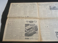 1936 DEC 10 DAILY EXPRESS NEWSPAPER - LONDON - ABDICATION IS FEARED - NP 5755