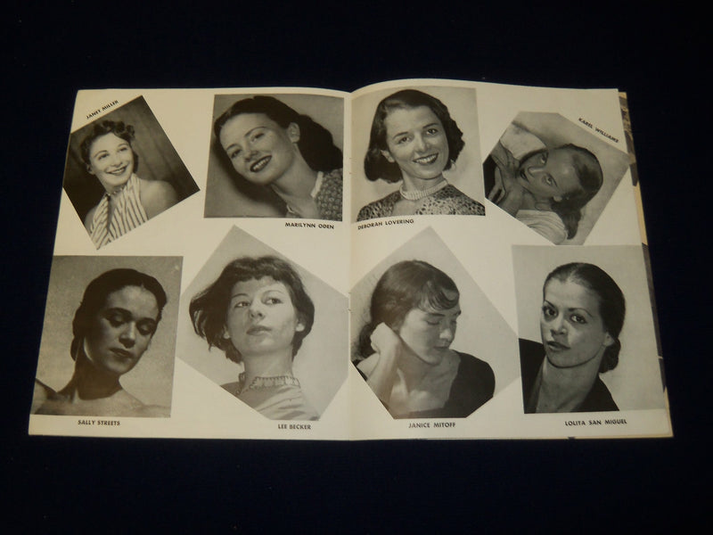 1950'S MIA SLAVENSKA BALLET PROGRAMS LOT OF 2 - GREAT PHOTOS - J 5036