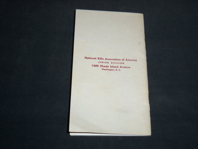 1941 JUNIOR RIFLE HANDBOOK PUBLISHED BY NATIONAL RIFLE ASSOCIATION - J 8653