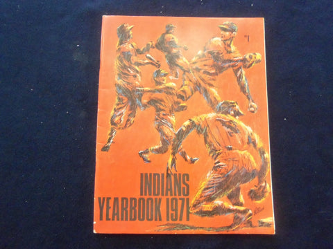 1971 CLEVELAND INDIANS YEARBOOK - RAY FOSSE - GRAIG NETTLES - SP 6118X