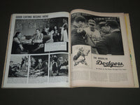 1948 APRIL 13 LOOK MAGAZINE - BROOKLYN DODGERS A 50 YEAR ALBUM - ST 5111