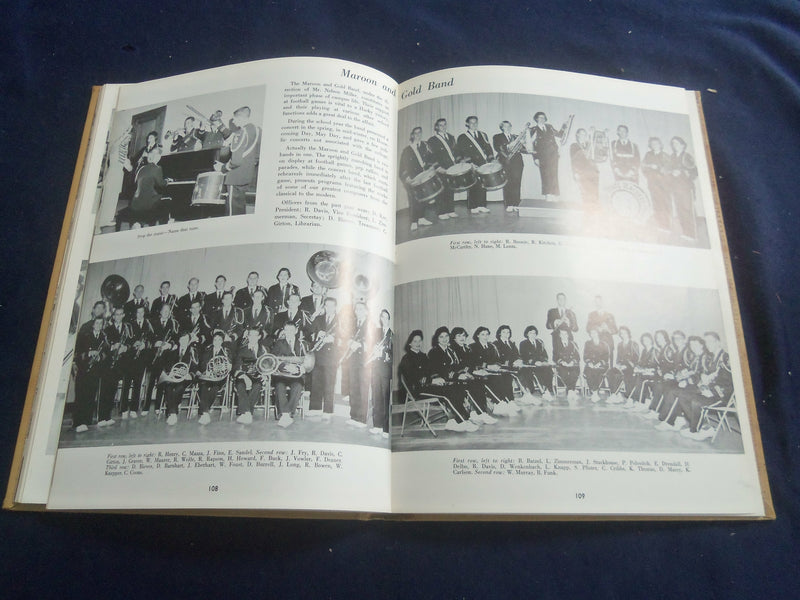 1958 ORBITER BLOOMSBURG STATE TEACHERS COLLEGE YEARBOOK- BLOOMSBURG, PA- YB 2654