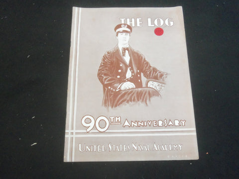 1935 OCTOBER 11 THE LOG MAGAZINE - U.S. NAVAL ACADEMY-90TH ANNIVERSARY - B 5532H