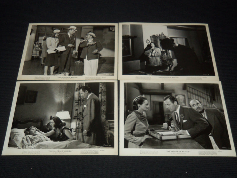 1944 THE FALCON IN MEXICO MOVIE STILLS LOT OF 12 - 8x10 - #74