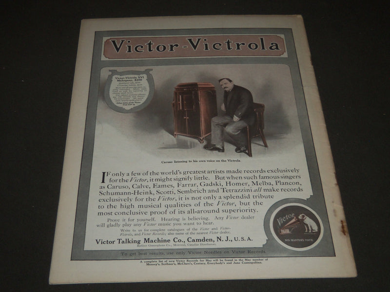 1909 APR 17 THE SATURDAY EVENING POST MAGAZINE - HARRISON FISHER COVER - SP 864