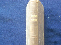 1845 THE AMERICAN FLORIST HARDCOVER BOOK BY JAMES NORMAN ELEY - KD 8746