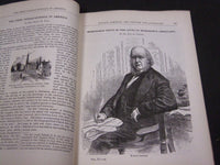 1875 POTTER'S AMERICAN MONTHLY ILLUSTRATED MAGAZINE LOT OF 10 ISSUES - WR 192
