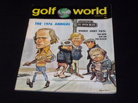 1976 DECEMBER 31 GOLF WORLD MAGAZINE - JERRY PATE FRONT COVER - E 6808
