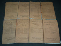 1885 THE ATLANTIC MONTHLY MAGAZINE LOT 8 ISSUES - STORIES & ARTICLES - WR 318