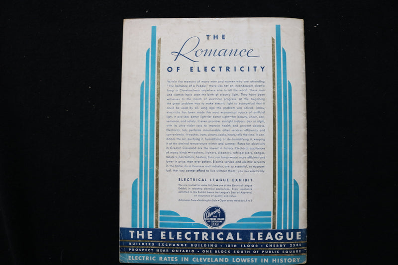 1934 THE ROMANCE OF A PEOPLE PROGRAM - JEWISH REFUGEES - K 2271