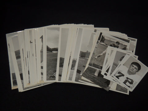 1969 JACKSONVILLE STATE FOOTBALL TEAM PHOTOS - 74 PIECES - K 2667