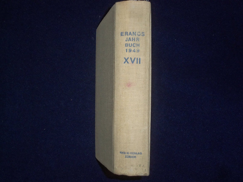 1950 ERANOS-JAHRBUCH 1949 HARDCOVER BOOK - DER MENSCH - GERMAN - KD 9011