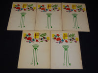 1950'S JOHN BRADSHAW'S GUIDE TO BETTER GARDENING BOOK LOT OF 5 - O 1798D