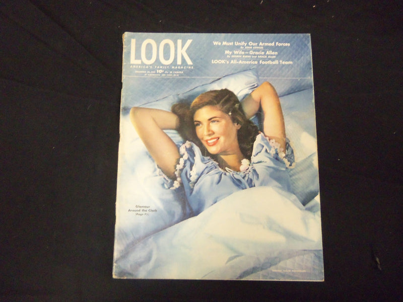 1945 DECEMBER 25 LOOK MAGAZINE - GREAT PHOTOS & ADS - ST 2025