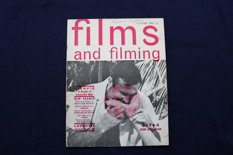 1965 OCTOBER FILMS AND FILMING MAGAZINE - SEAN CONNERY COVER - E 17951