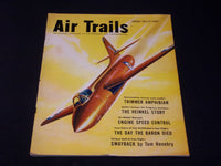 1954 JANUARY AIR TRAILS MAGAZINE - TRIMMER AMPHIBIAN COVER - E 7038