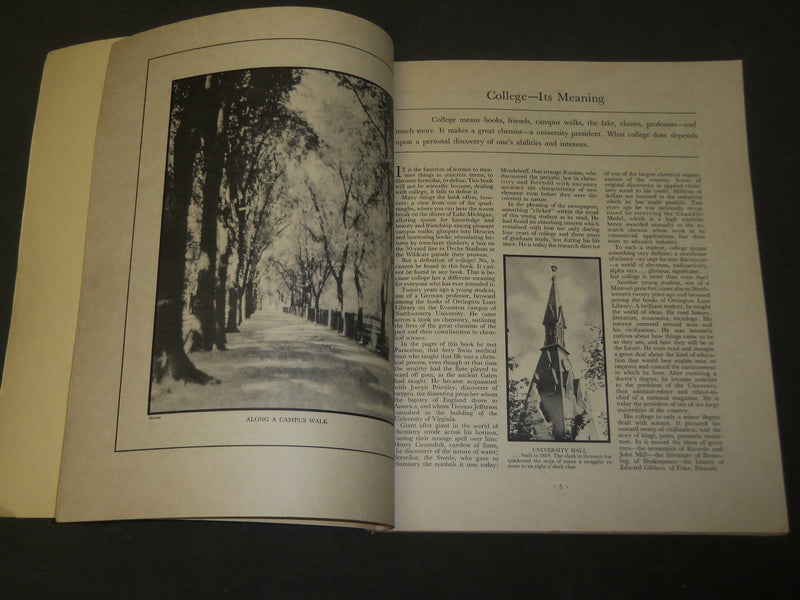 1935 FEBRUARY 25 NORTHWESTERN UNIVERSITY - YOUR COLLEGE EDUCATION - J 3586