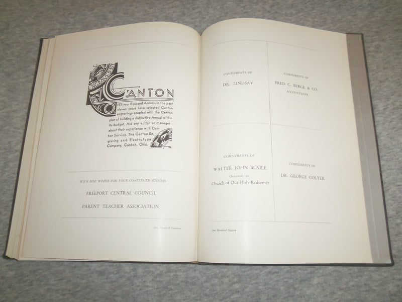 1933 THE VOYAGEUR FREEPORT HIGH SCHOOL YEARBOOK - FREEPORT, NEW YORK - YB 2499