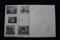 1962 LEE MACE OZARK OPRY PROGRAM - SIGNED - 7 AUTOGRAPHS - K 1734