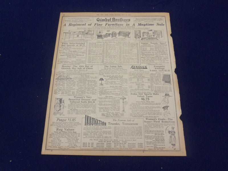 1917 MAY 13 NEW YORK TIMES - HOUSE FOR ROOSEVELT DIVISION - NT 9142