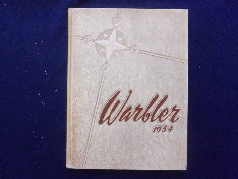1954 WARBLER EASTERN ILLINOIS STATE COLLEGE YEARBOOK - CHARLESTON, IL - YB 3312