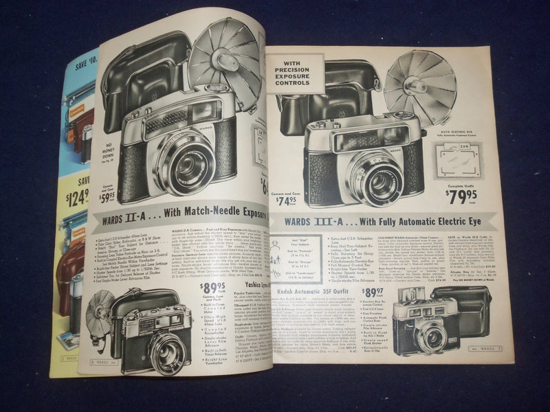 1963 MONTGOMERY WARD CAMERA CATALOG - SOFTCOVER - J 9313